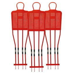 Kit de 3 Mannequins 180cm